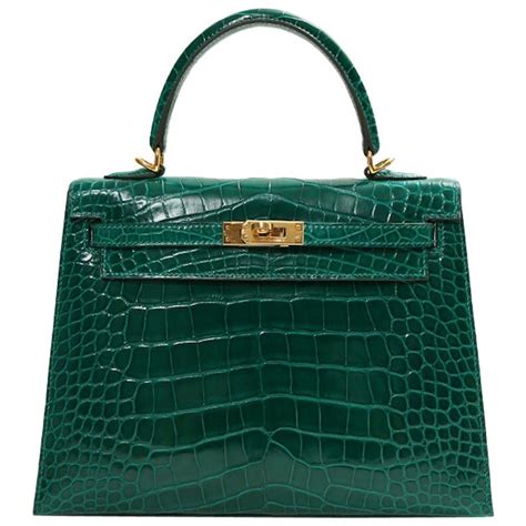 hermes kelly exotic crocodile|hermes kelly 25 retail price.